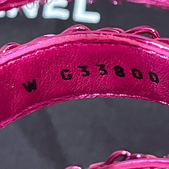 Authentic Chanel G33800 Sandals size 36 - Picture 8 of 10